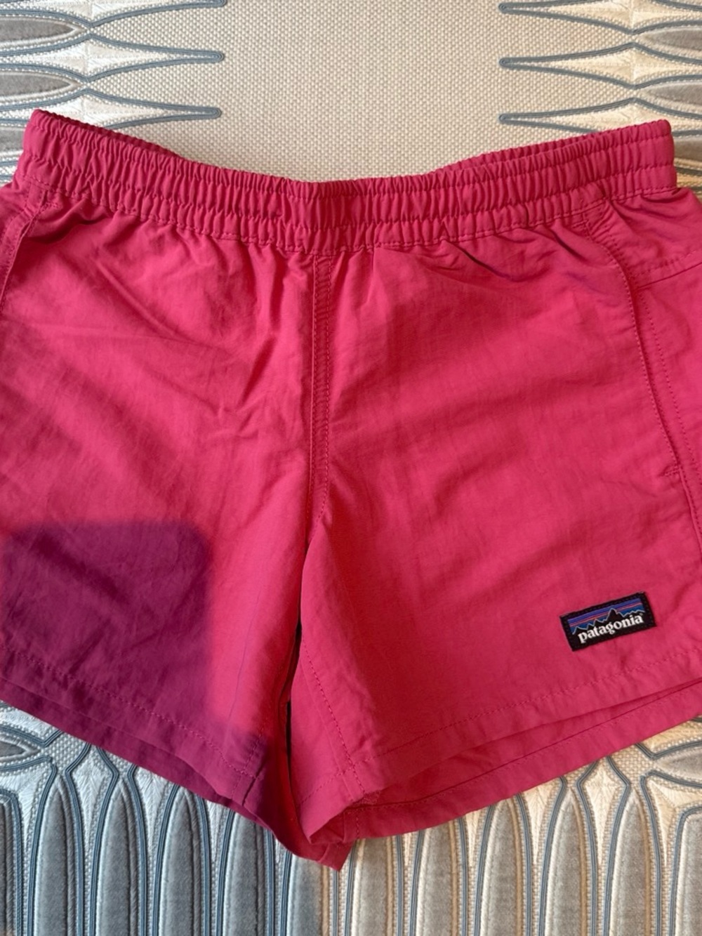 Patagonia Women's Bright Pink Athletic Shorts